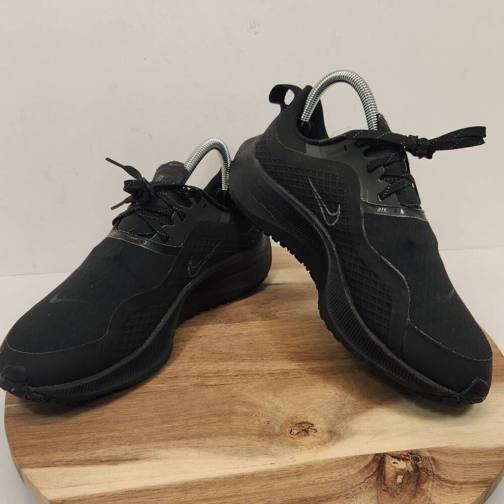 Nike Zoom Pegasus 37 Shield Running shoes Women's Size 7 Black - Picture 7 of 12